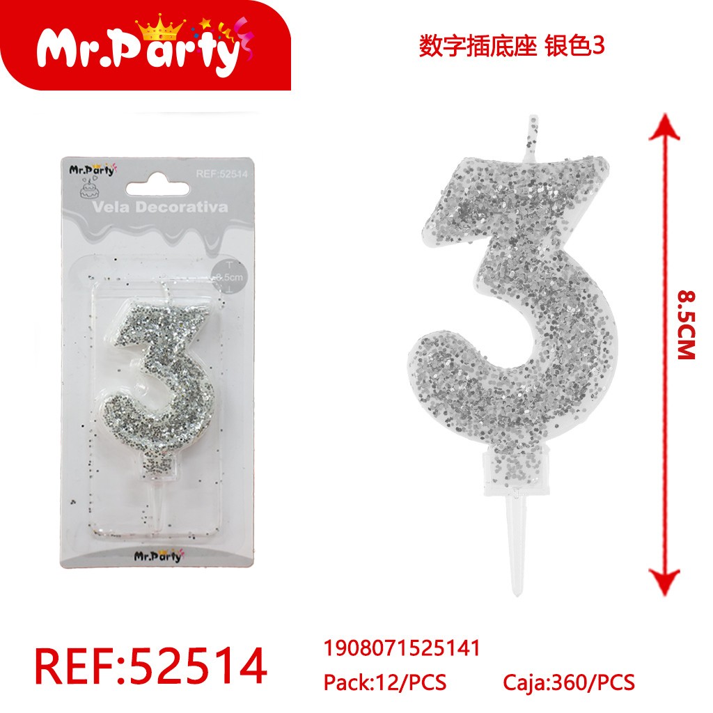 [Mr-52514] VELA DE CUMPLEANOS