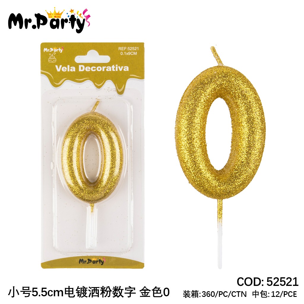 [Mr-52521] VELA DE CUMPLEANOS