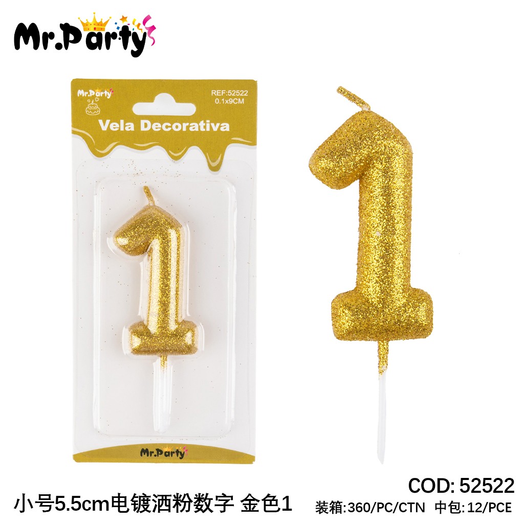 [Mr-52522] VELA DE CUMPLEANOS