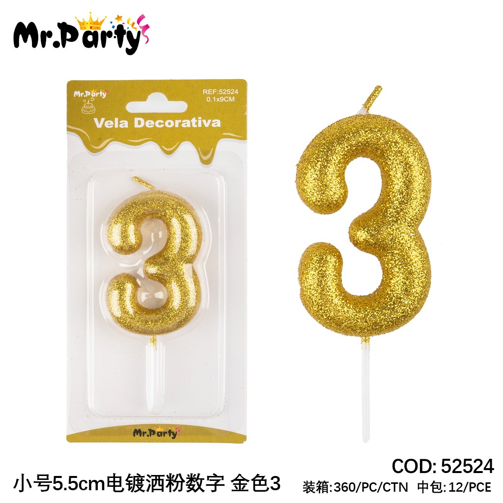 [Mr-52524] VELA DE CUMPLEANOS