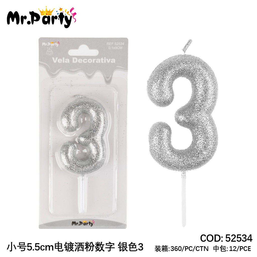 [Mr-52534] VELA DE CUMPLEANOS