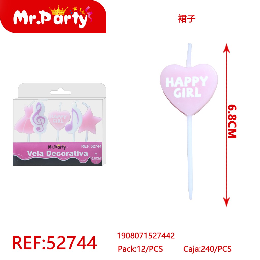 [Mr-52744] VELA CUMPLEANOS