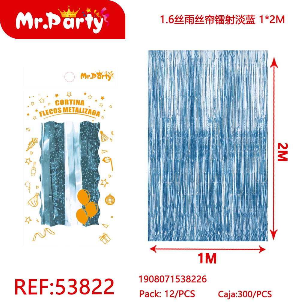 [Mr-53822] CORTINA METALIZADA