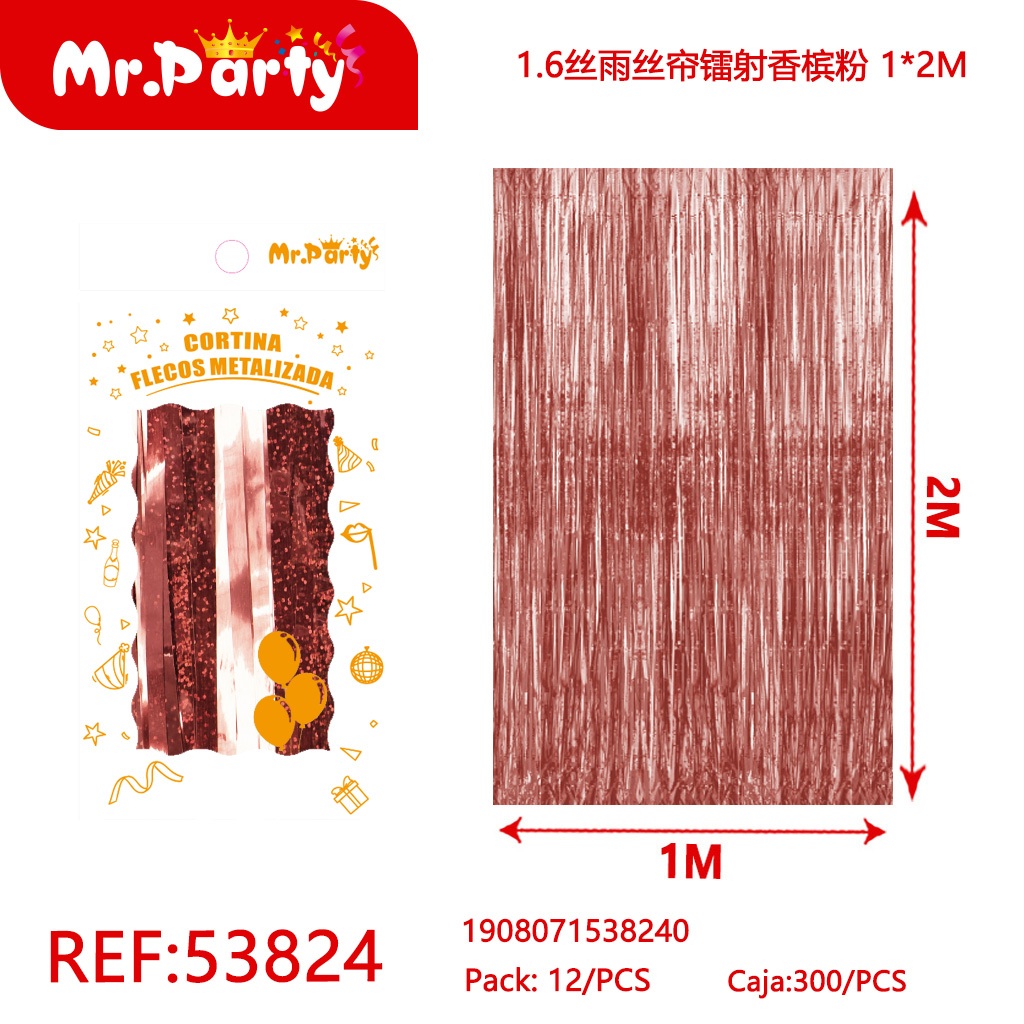 [Mr-53824] CORTINA METALIZADA
