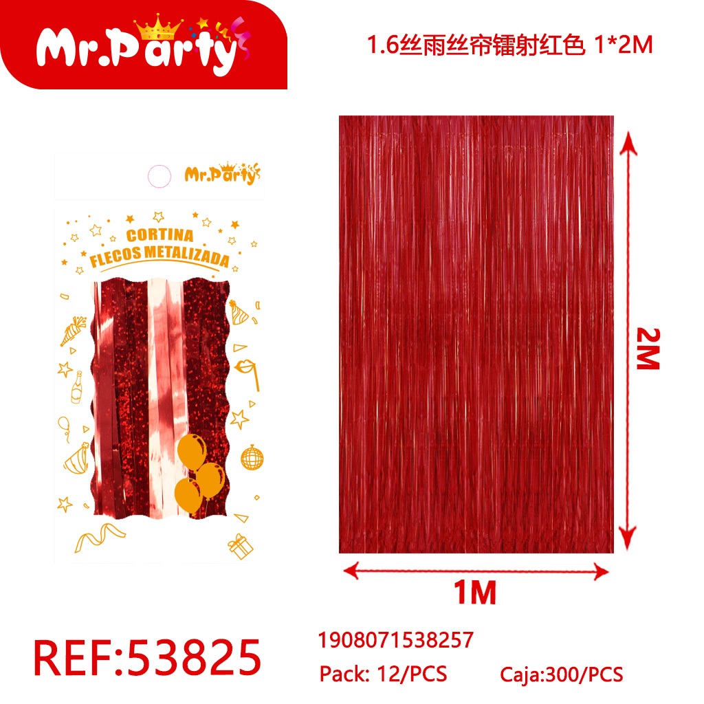 [Mr-53825] CORTINA METALIZADA