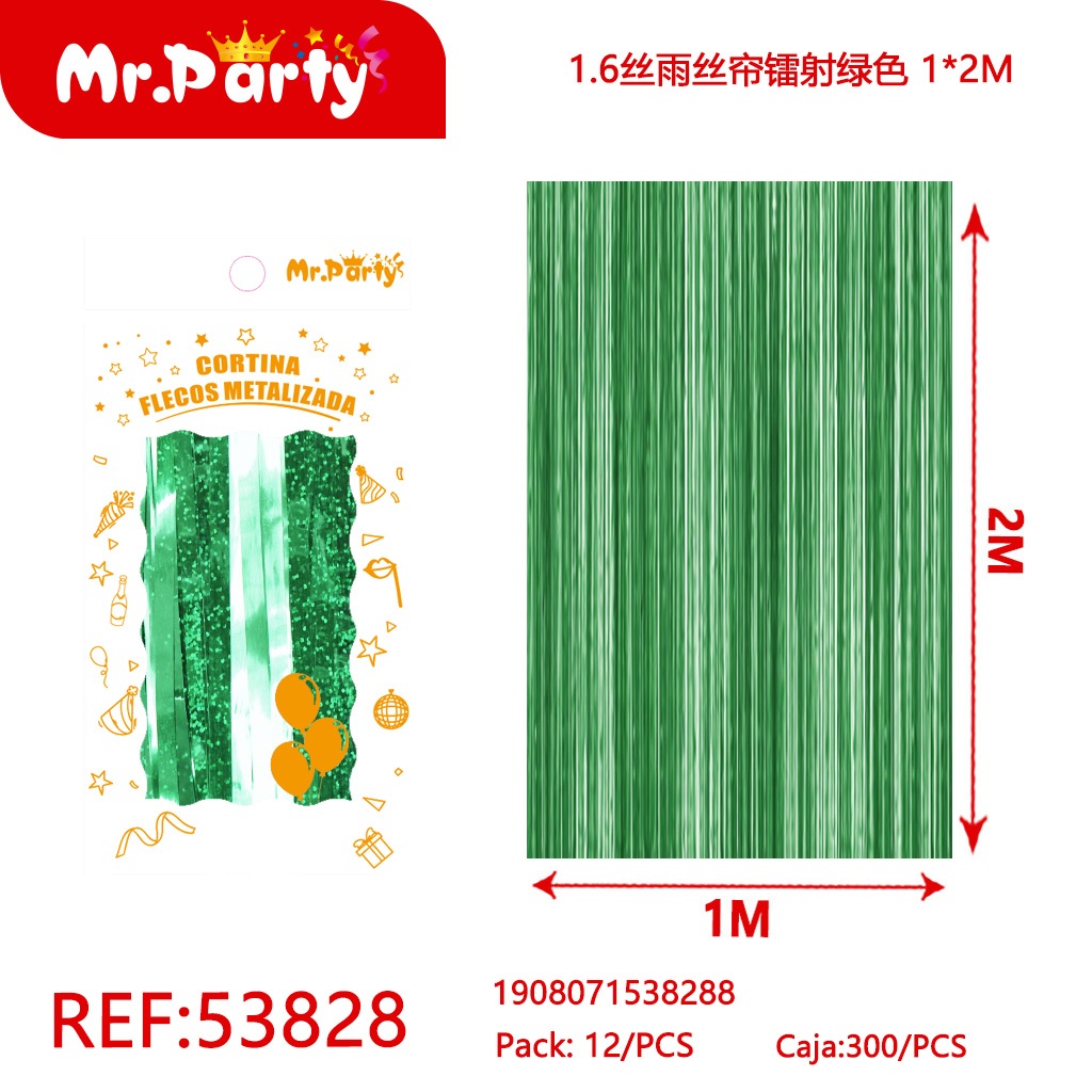 [Mr-53828] CORTINA METALIZADA