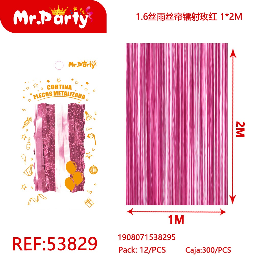[Mr-53829] CORTINA METALIZADA