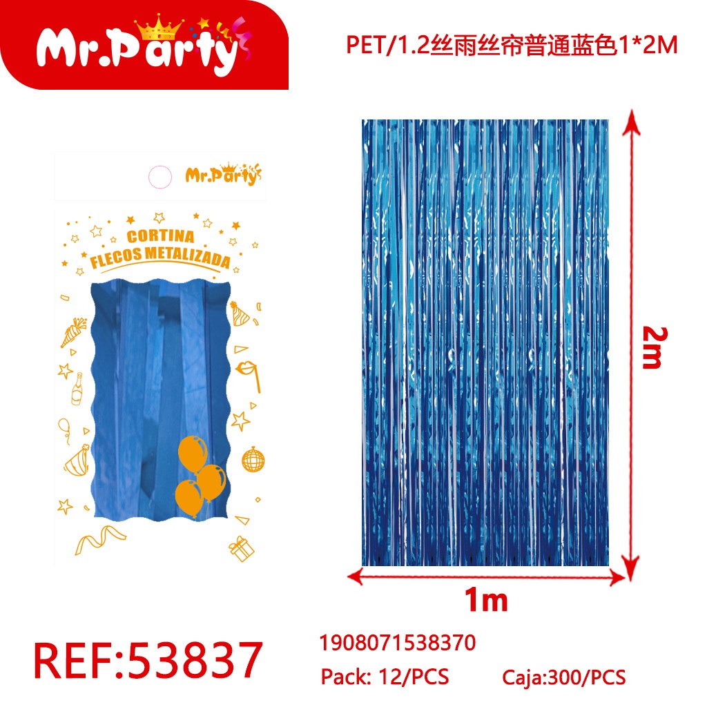 [Mr-53837] CORTINA METALIZADA