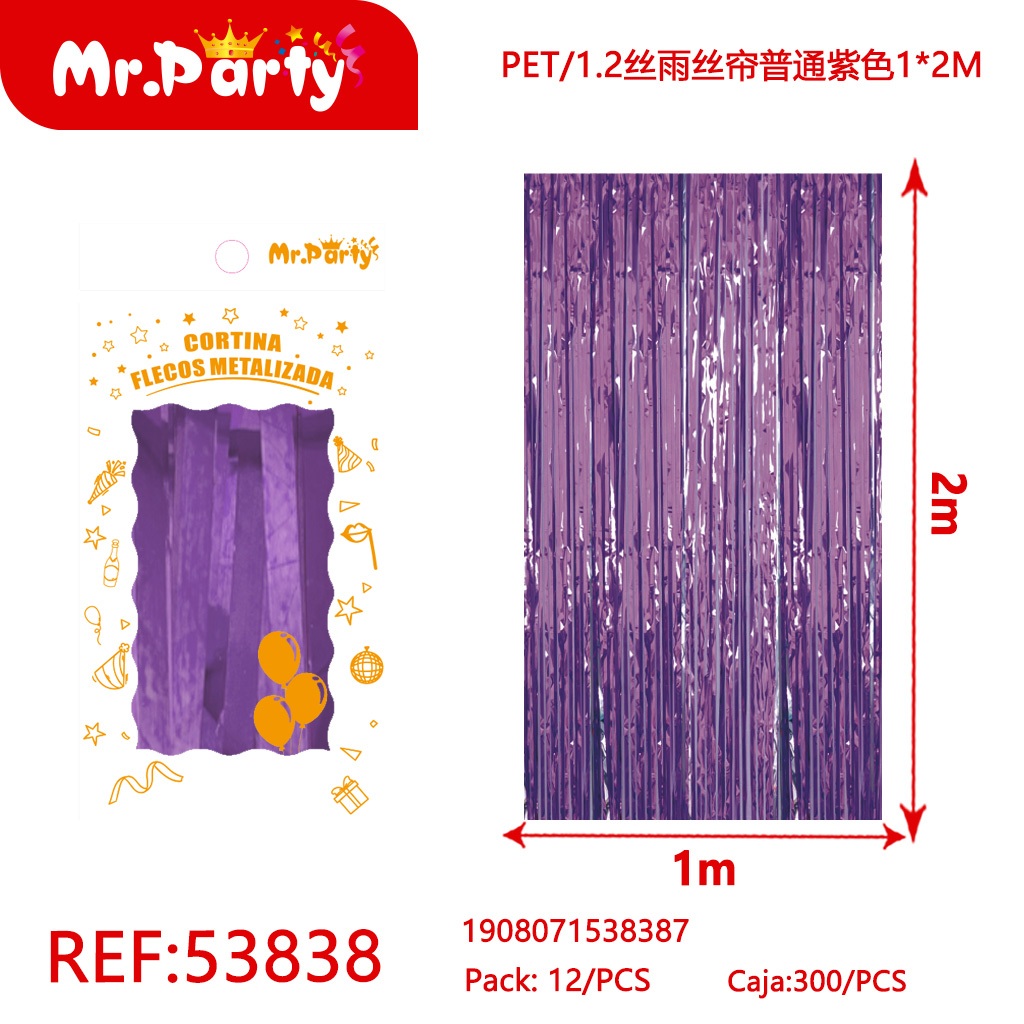 [Mr-53838] CORTINA METALIZADA