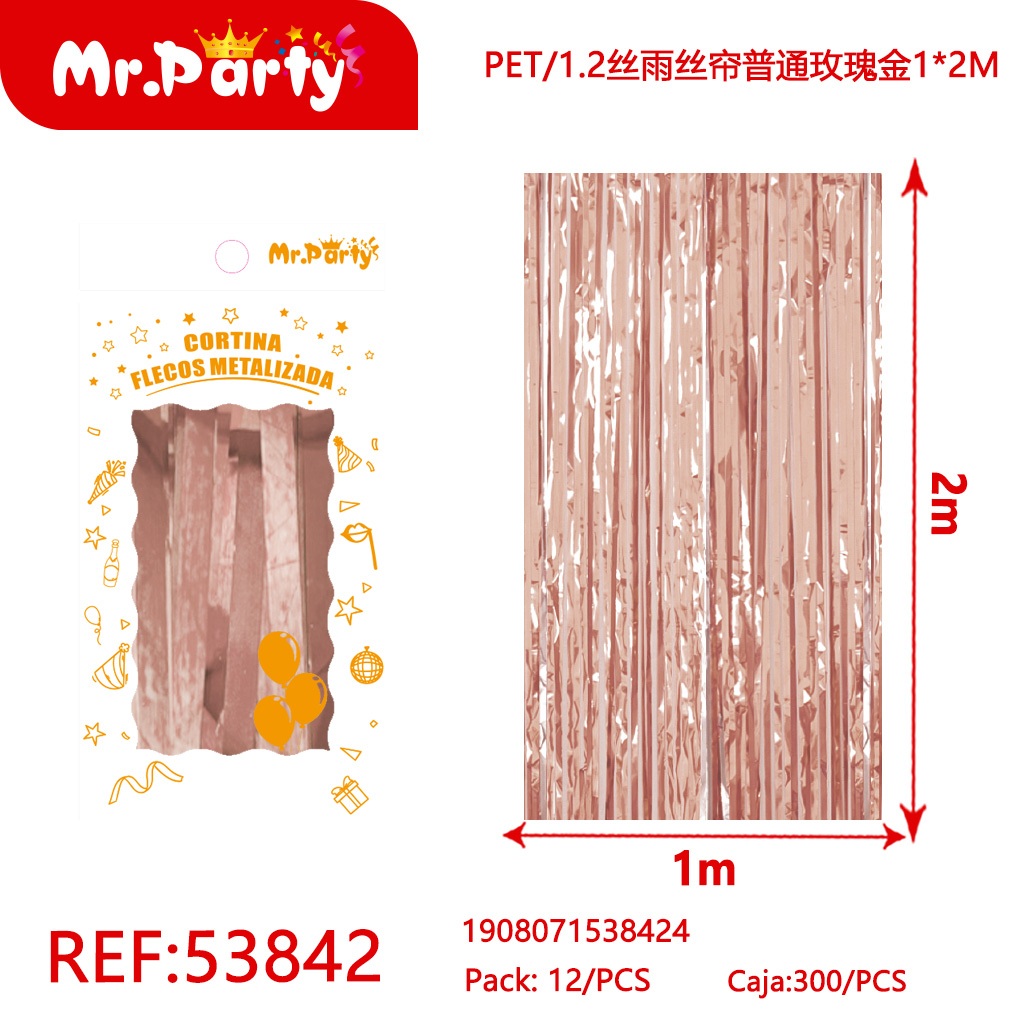 [Mr-53842] CORTINA METALIZADA