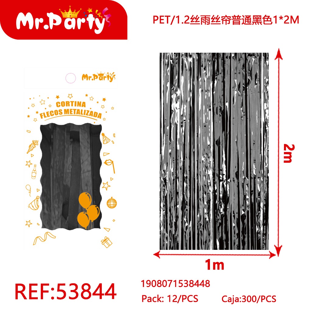 [Mr-53844] CORTINA METALIZADA