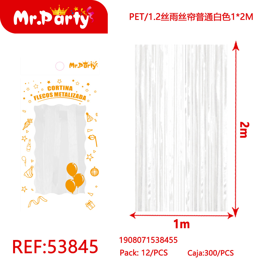 [Mr-53845] CORTINA METALIZADA