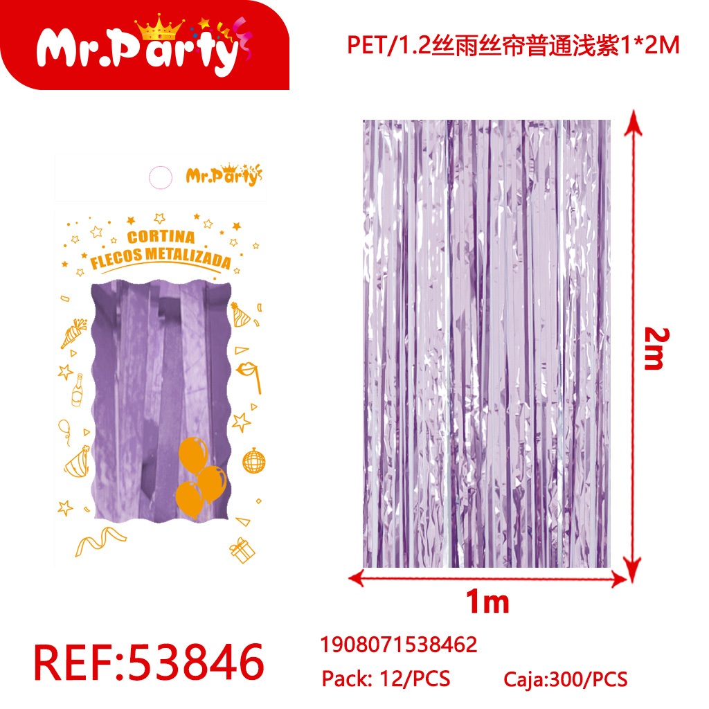 [Mr-53846] CORTINA METALIZADA
