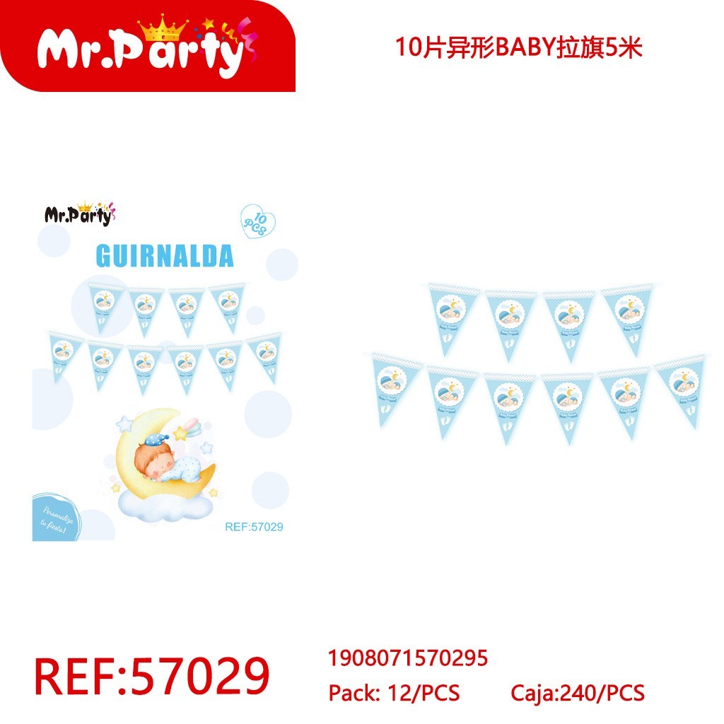 [Mr-57029] GUIRNALDA DE BABY SHOWER