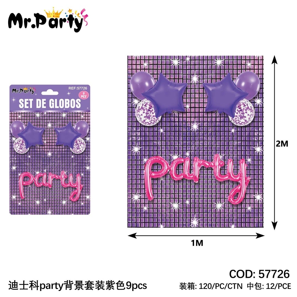 [Mr-57726] SET DE GLOBOS