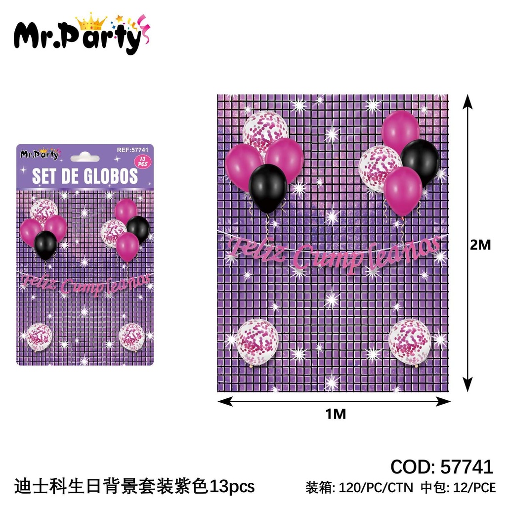 [Mr-57741] SET DE GLOBOS