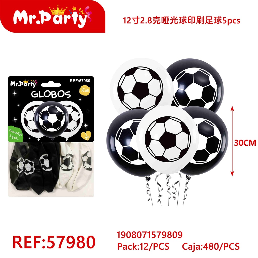 [Mr-57980] GLOBOS IMPRESO