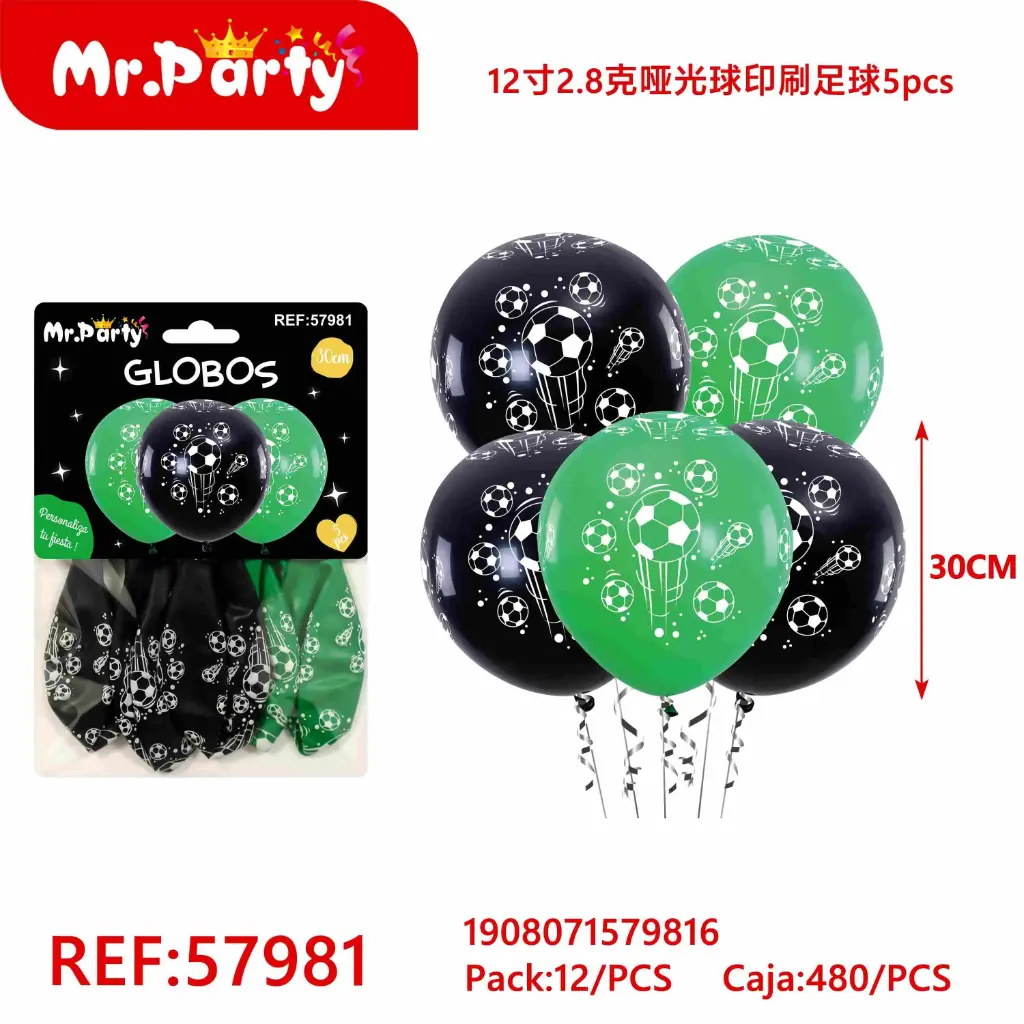 [Mr-57981] GLOBOS IMPRESO