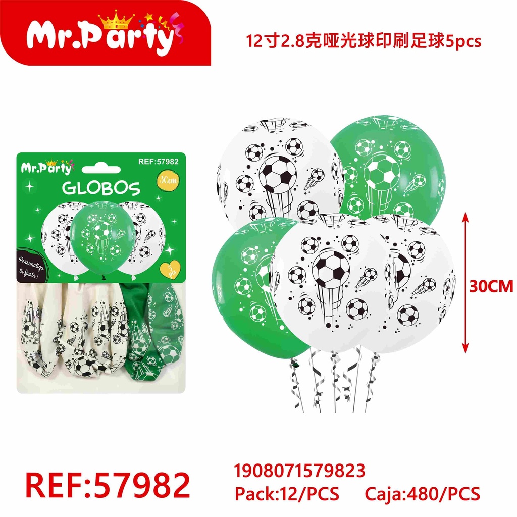 [Mr-57982] GLOBOS IMPRESO