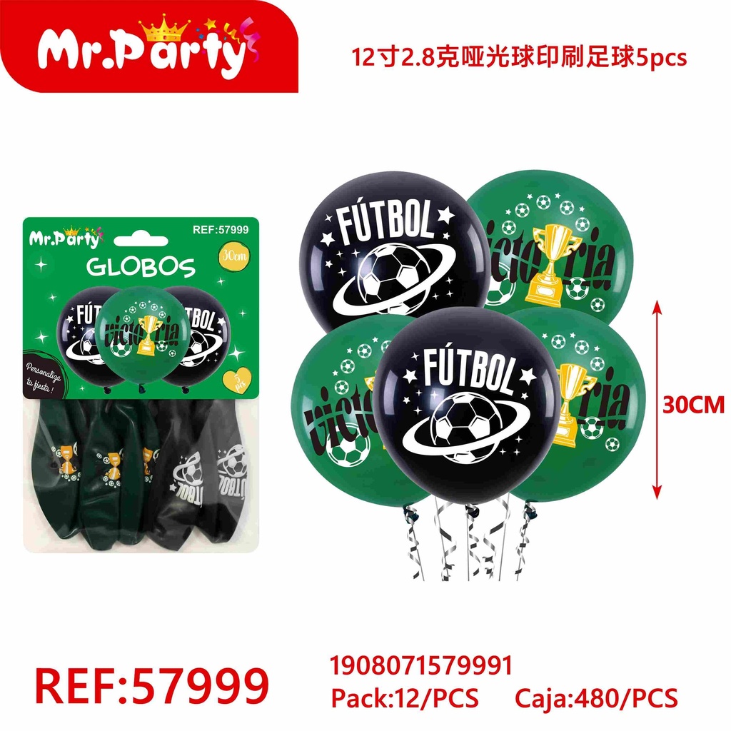 [Mr-57999] GLOBOS IMPRESO