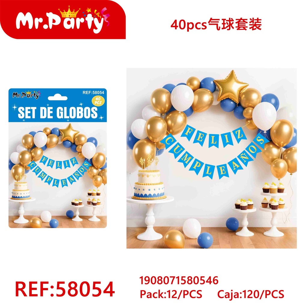 [Mr-58054] SET DE GLOBOS