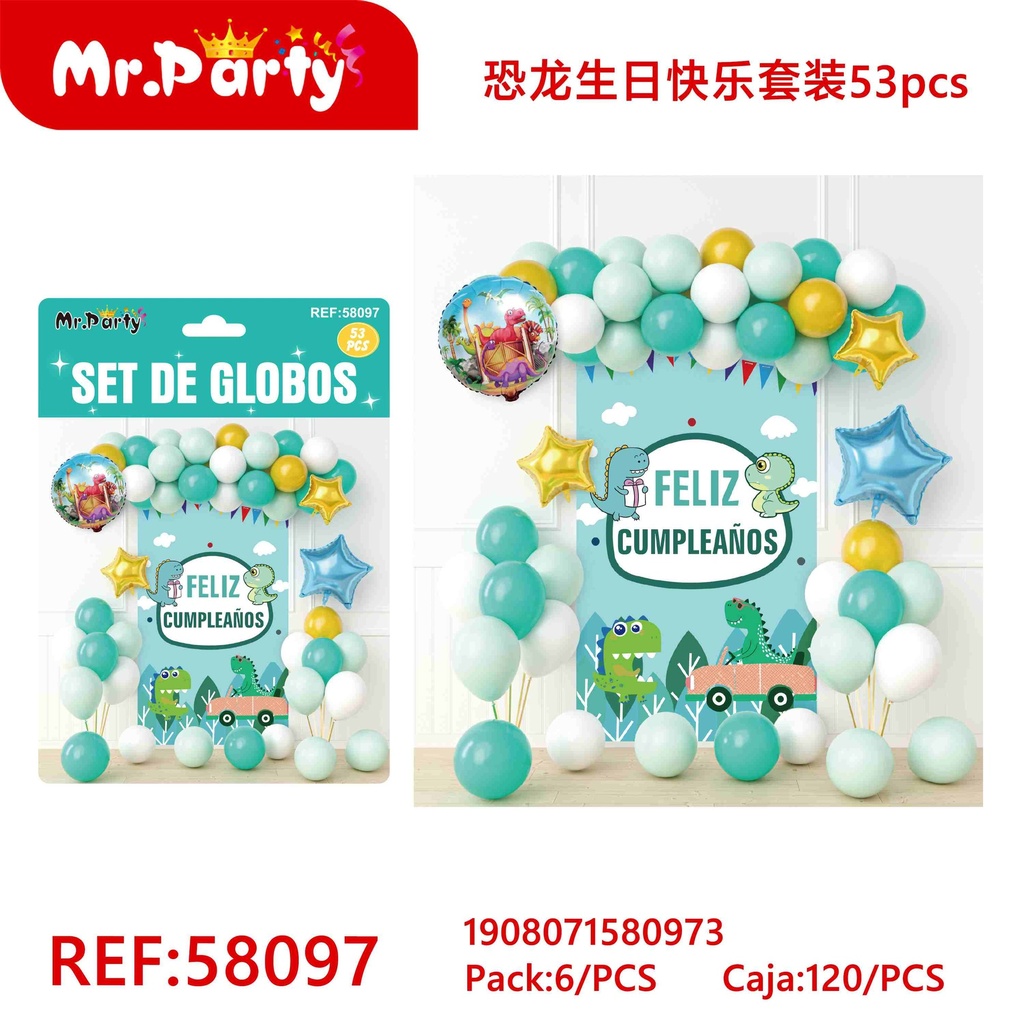 [Mr-58097] SET DE GLOBOS