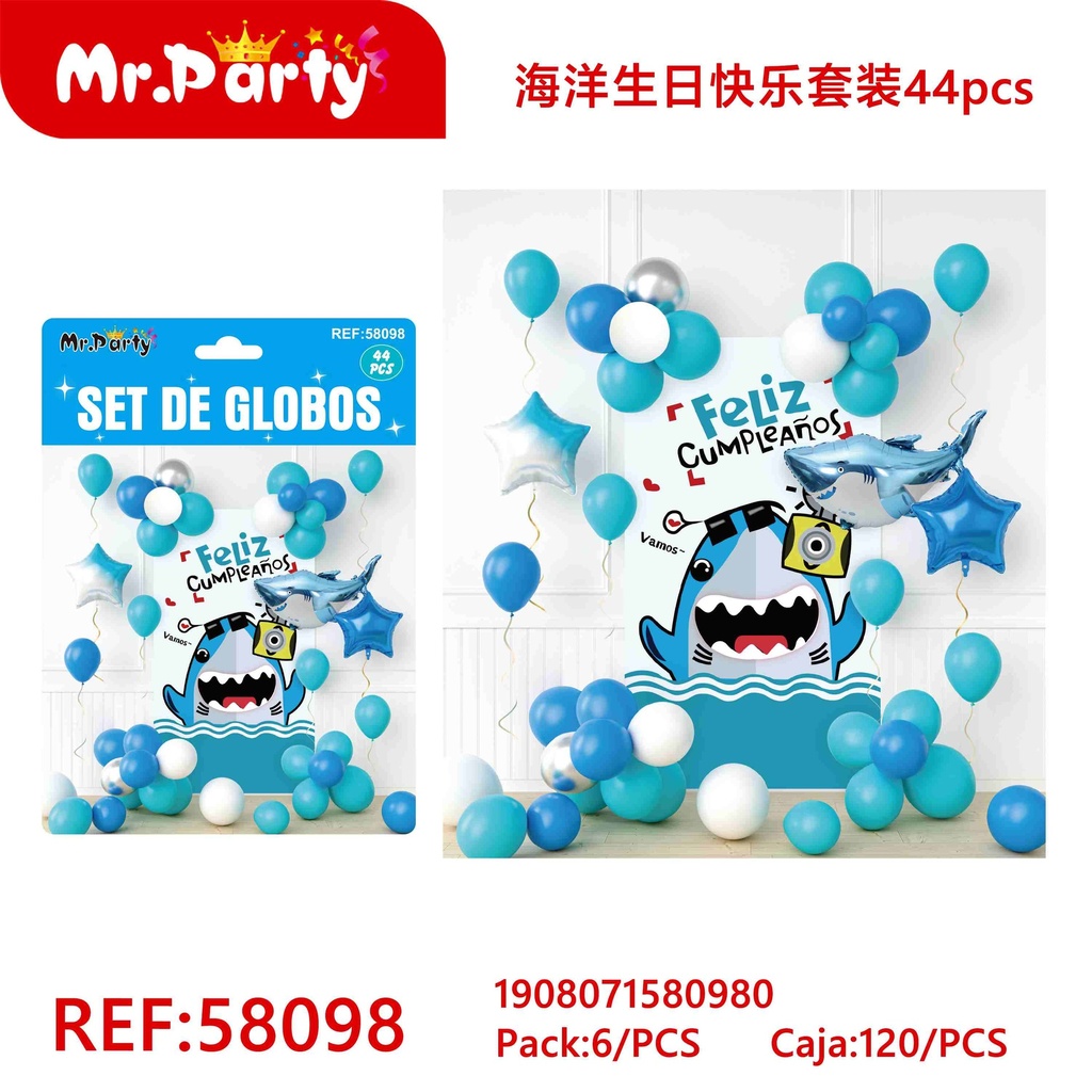 [Mr-58098] SET DE GLOBOS