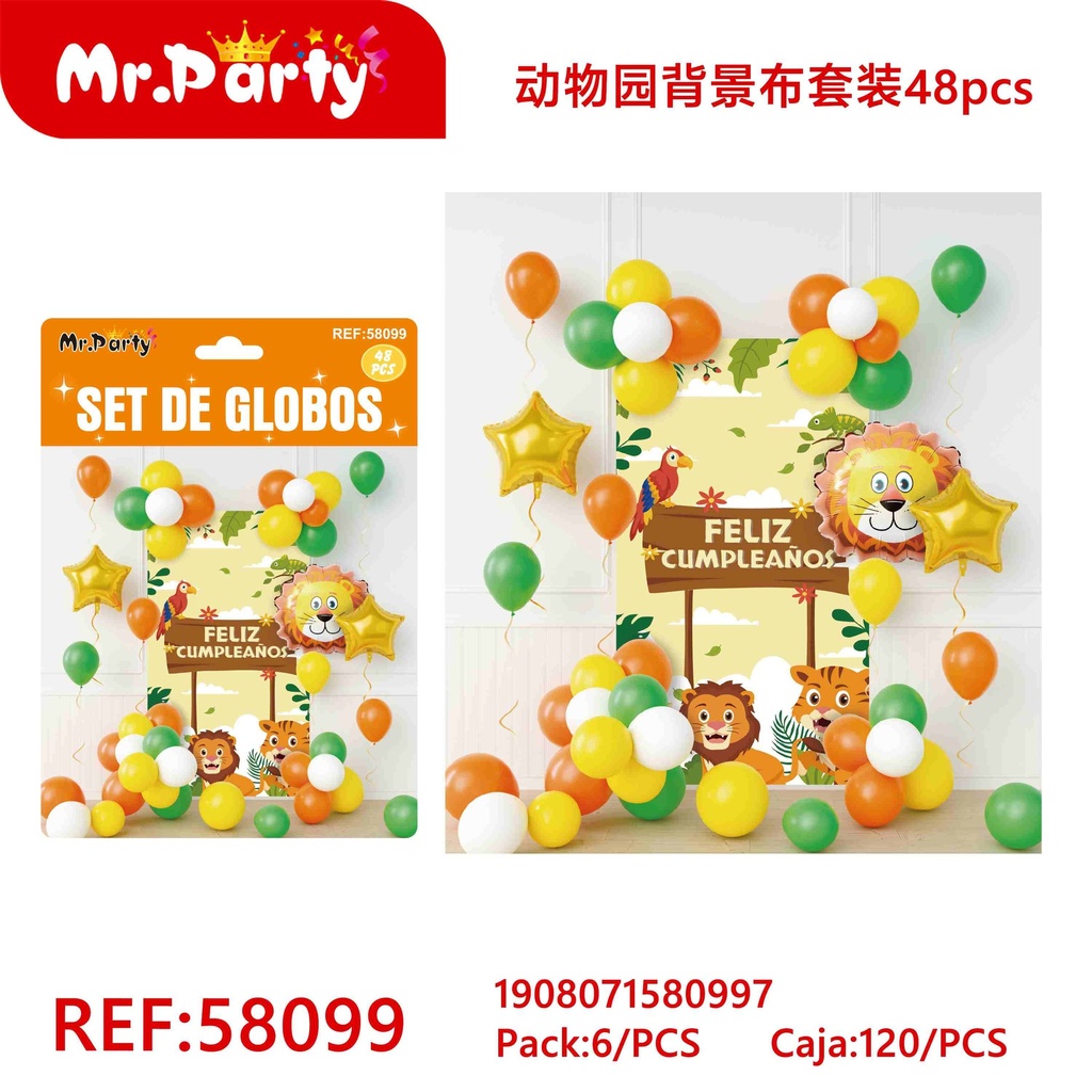 [Mr-58099] SET DE GLOBOS