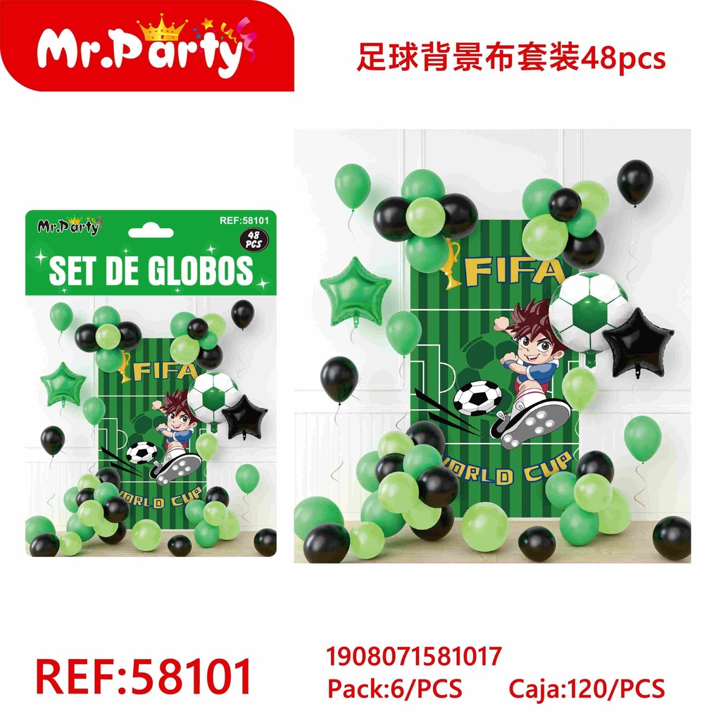 [Mr-58101] SET DE GLOBOS