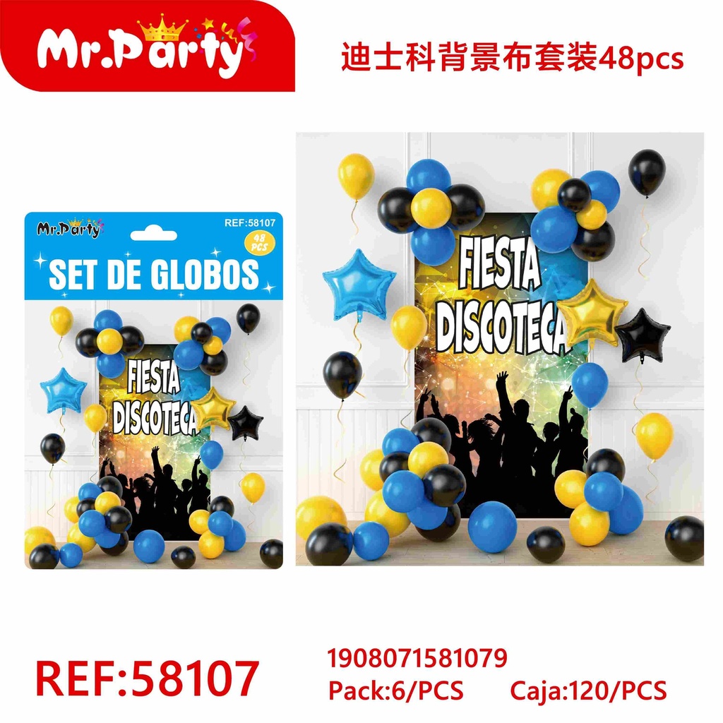 [Mr-58107] SET DE GLOBOS