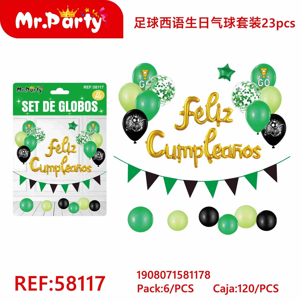 [Mr-58117] SET DE GLOBOS