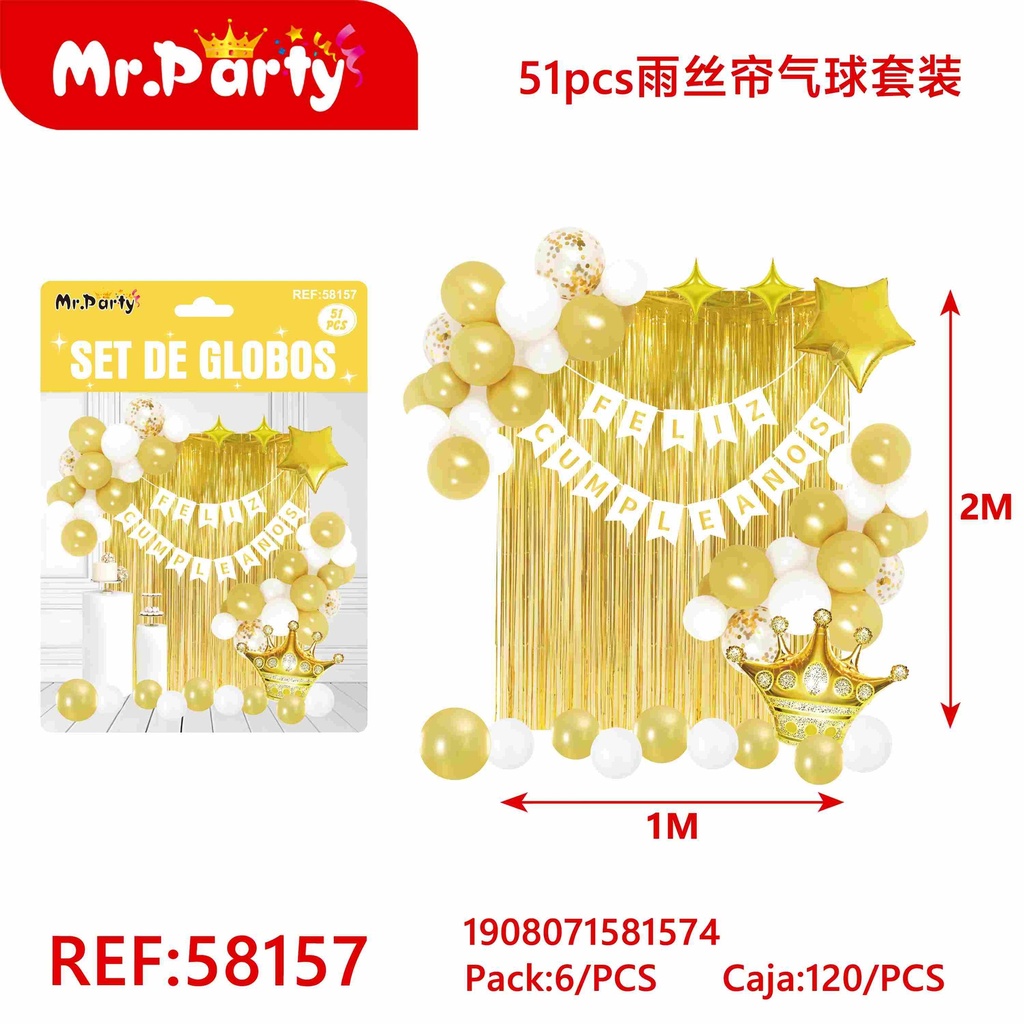 [Mr-58157] SET DE GLOBOS