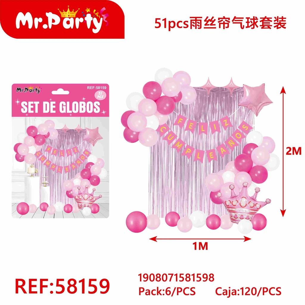 [Mr-58159] SET DE GLOBOS
