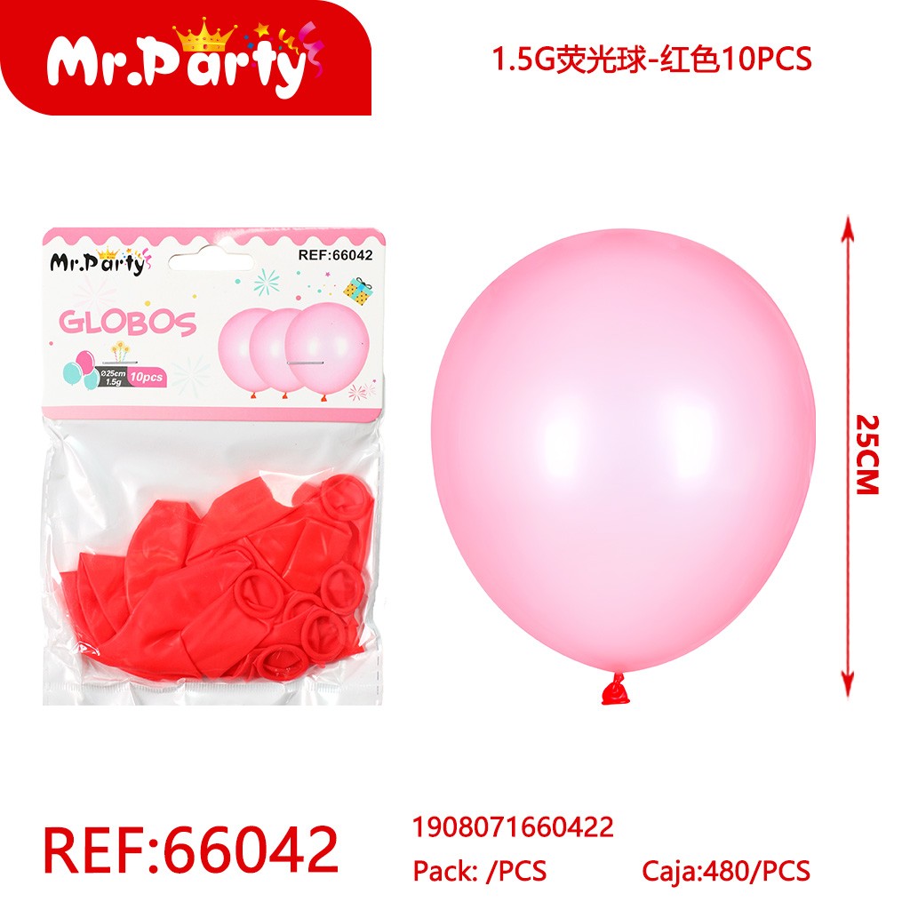 [Mr-66042] GLOBOS DE NEON