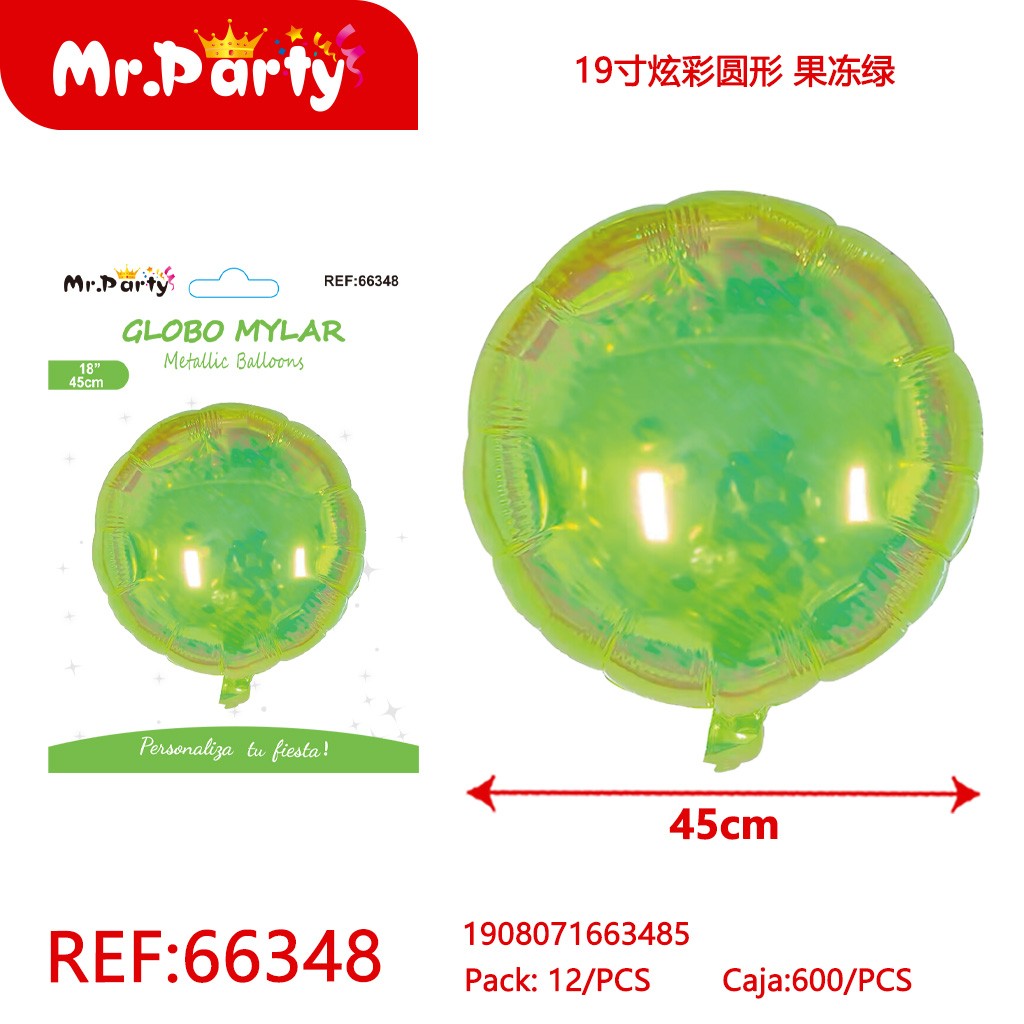 [Mr-66348] GLOBO MYLAR