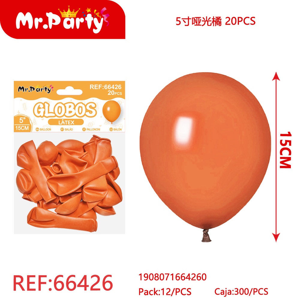 [Mr-66426] GLOBOS LATEX