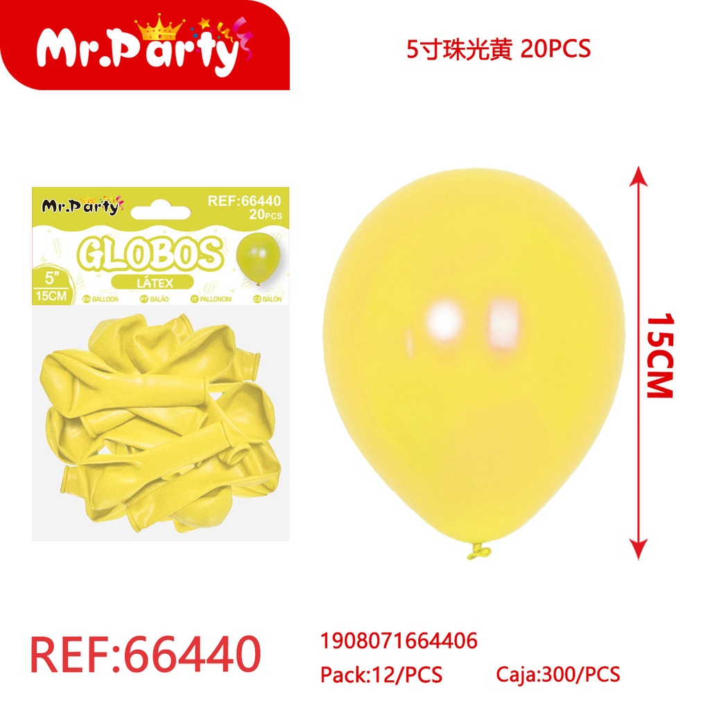 [Mr-66440] GLOBOS LATEX