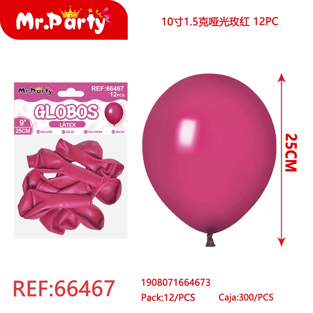 [Mr-66467] GLOBOS LATEX