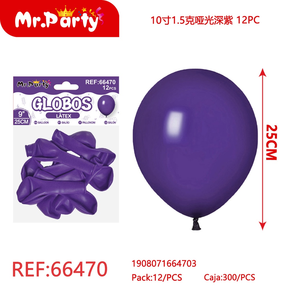 [Mr-66470] GLOBOS LATEX