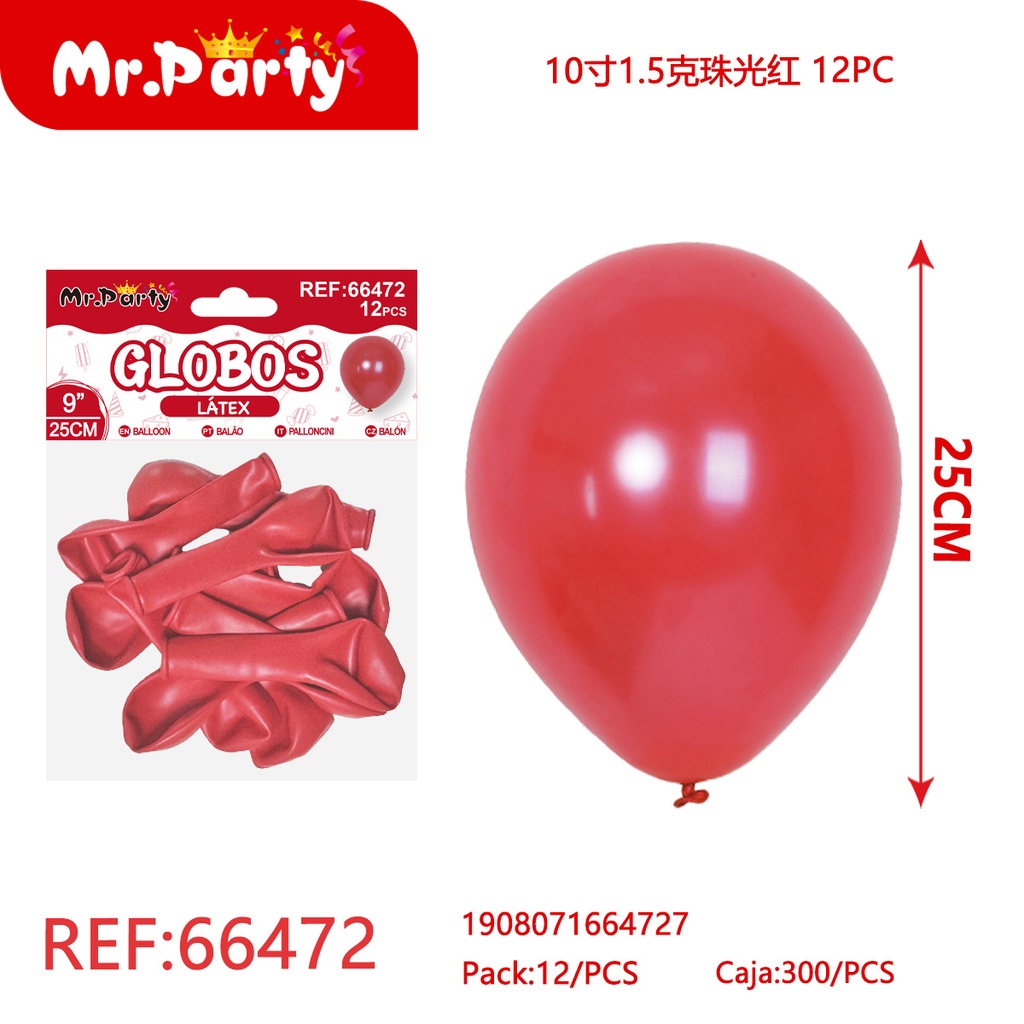 [Mr-66472] GLOBOS LATEX