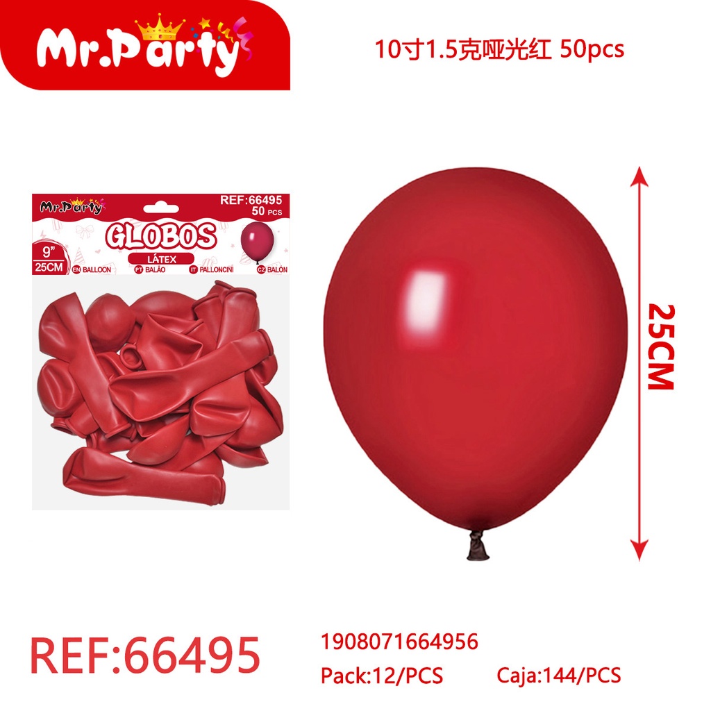 [Mr-66495] GLOBOS LATEX