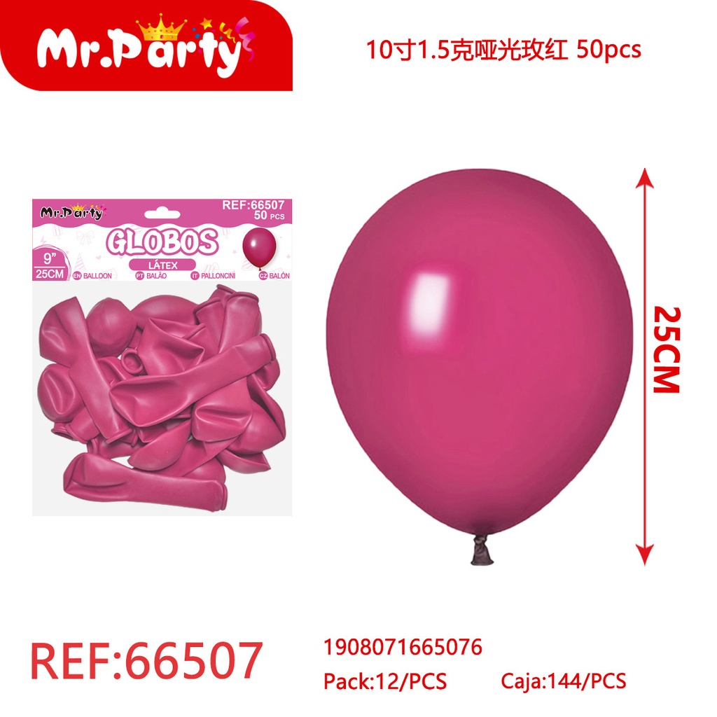 [Mr-66507] GLOBOS LATEX