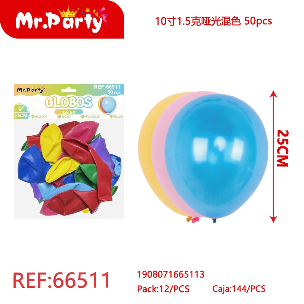 [Mr-66511] GLOBOS LATEX
