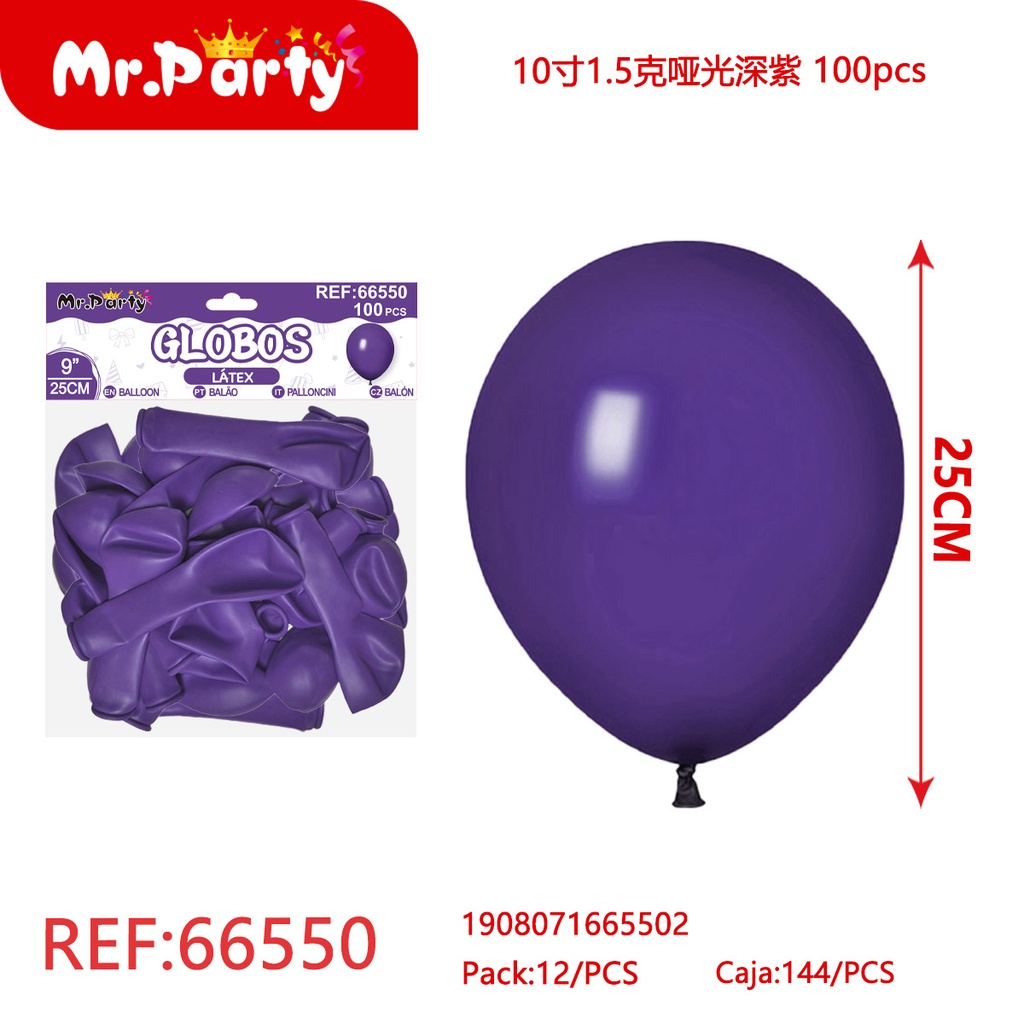 [Mr-66550] GLOBOS LATEX
