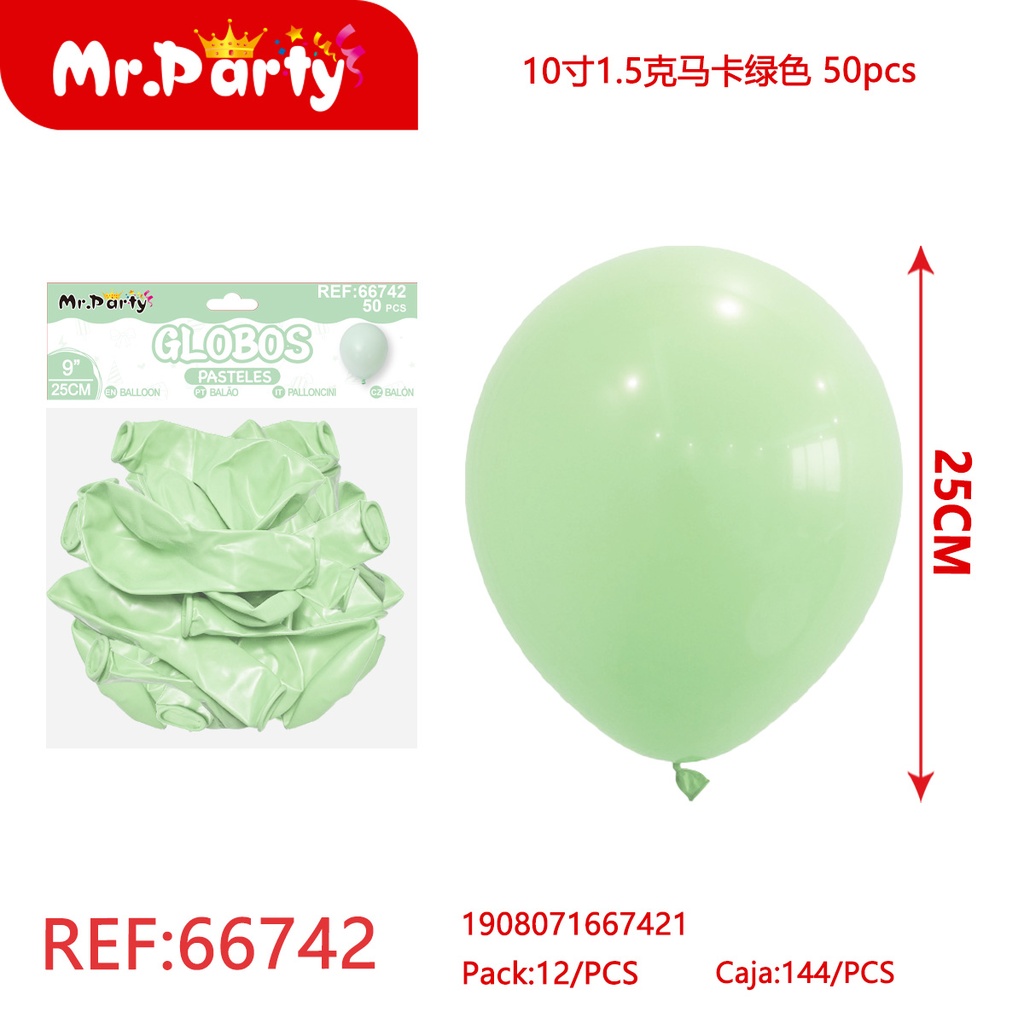 [Mr-66742] GLOBOS LATEX