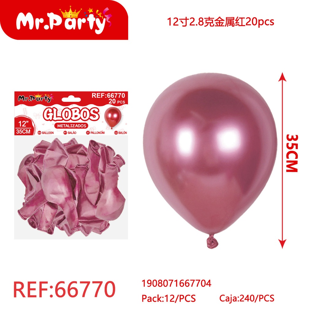[Mr-66770] GLOBOS LATEX