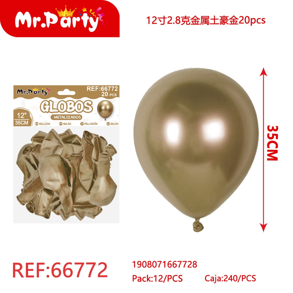 [Mr-66772] GLOBOS LATEX